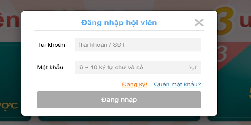 Đăng nhập Kubet bằng dữ liệu cá nhân